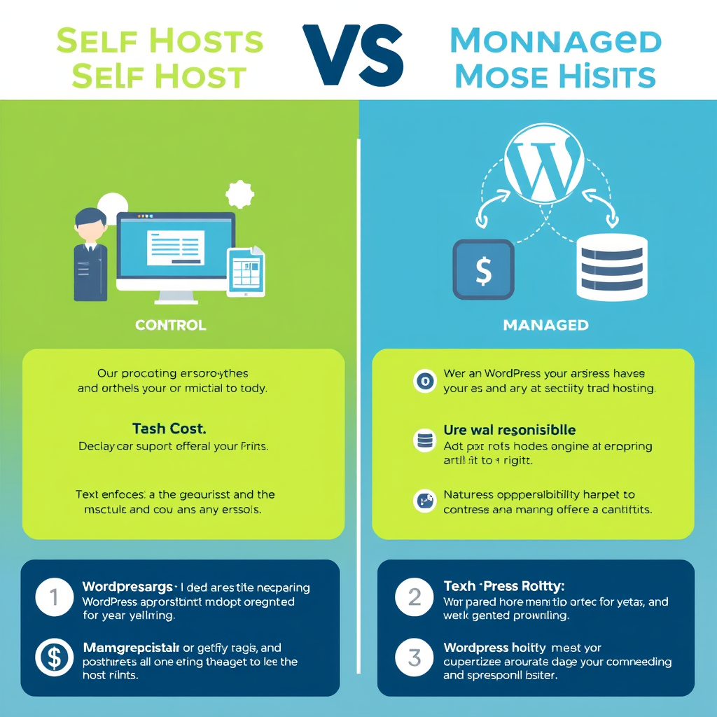 The tradeoffs of self-hosting versus managed WordPress hosting